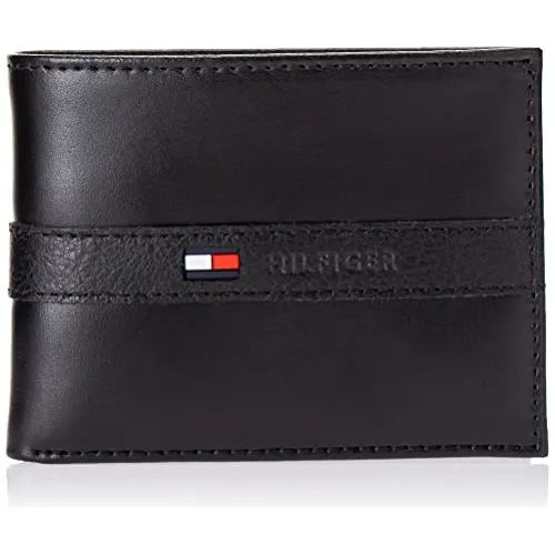 Billetera De Piel Para Hombre, Delgada Y Plegable