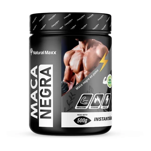 Maca Negra En Polvo Nutrición Naturalmaxx