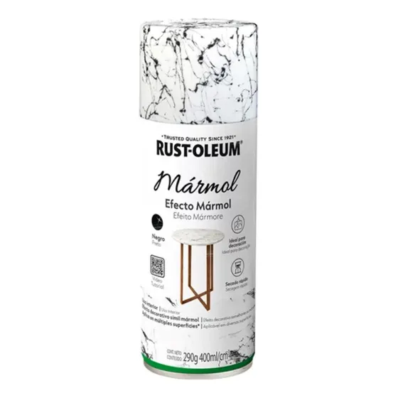 Spray con efecto mármol, Black Lines, 290 g, óxido