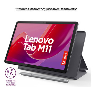 Tablet Lenovo M11 8gb + 128 Gb + Funda + Pluma Tablet Lenovo M11 8gb + 128 Gb + Funda + Pluma