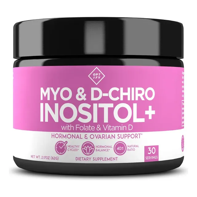  Myo & D-chiro Inositol 2050mg En Polvo, Ayuda A La Mujer 