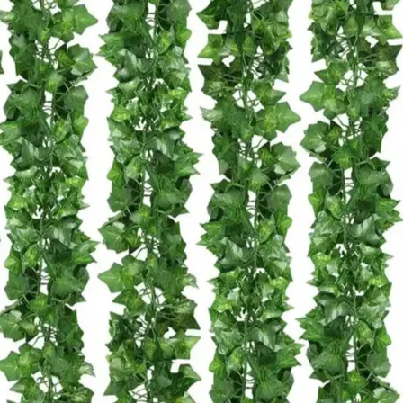 12 Heras Planta Jardim Vertical Kit 24 Metros Toque Real