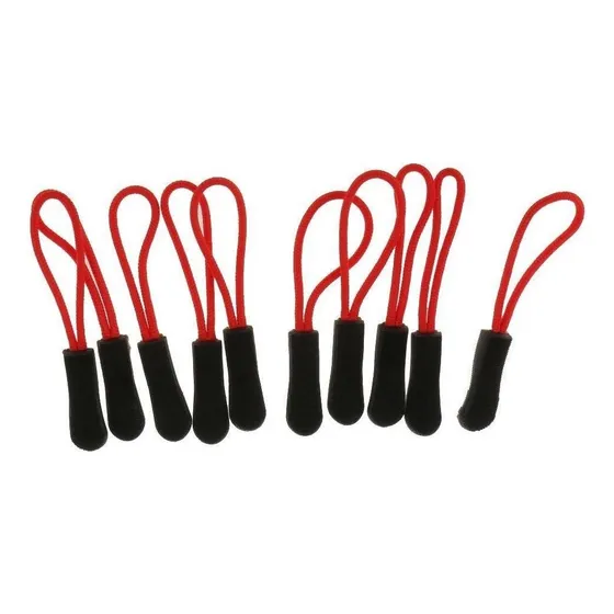 100 Uds Mochila Tirador De Cremallera Cordón Tirador De