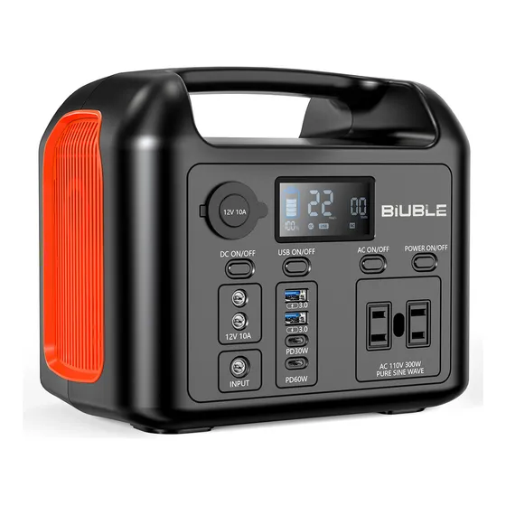 Generador Electrico Solar Portátil Generador Solar 1200w PEAK 384wh