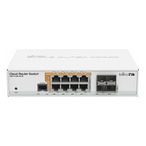 Cloud Router Switch Administrable L3 Crs112-8p-4s-in