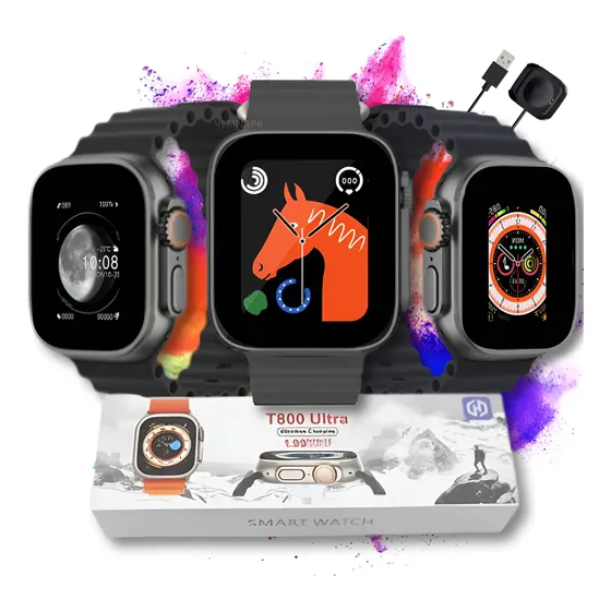 Relógio Inteligente Smartwatch T800 Ultra Série8 Amoled 2.02