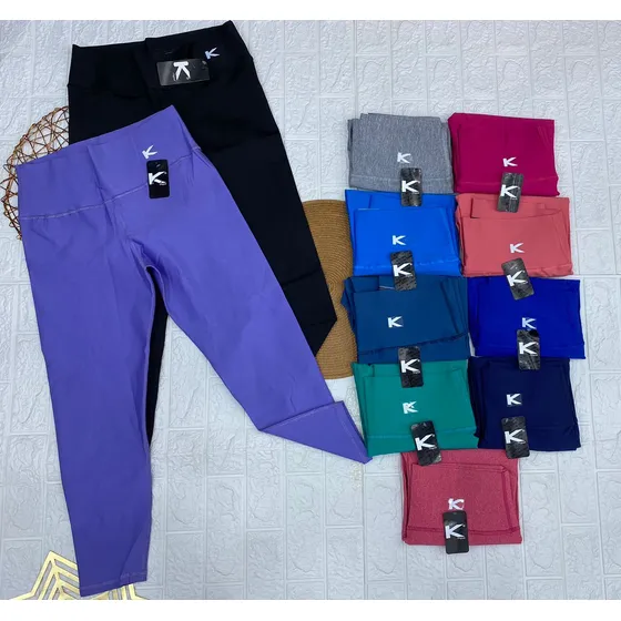 Leggings Kirios Licra Larga Mujer Tela Suplex Original