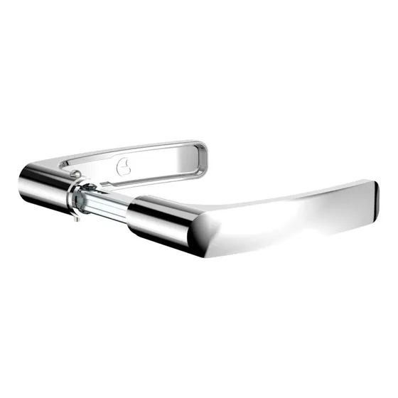 Maçaneta Avulsa Fechadura Soprano Pali Cromada Cor Inox