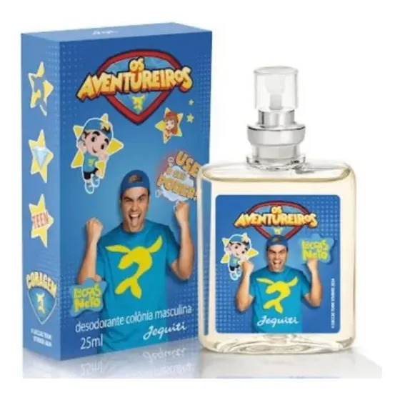 Colônia Os Aventureiros Luccas Neto Masculina 25ml Jequiti
