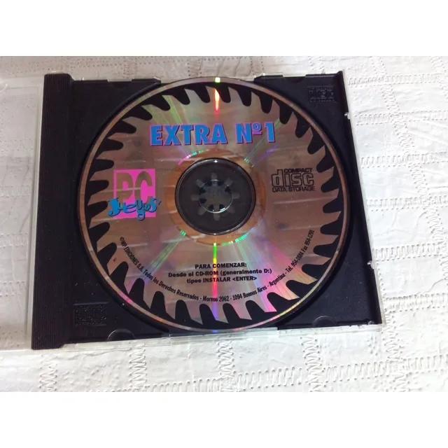 Pc Juegos Extra Nro. 1 Demos Jugables Para Pc En Cd