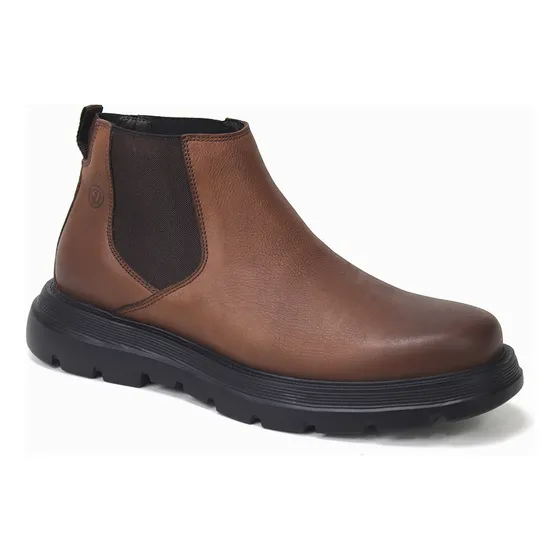 Botina Bronx Anatomic Gel 8811 Floater Oil Conhaque