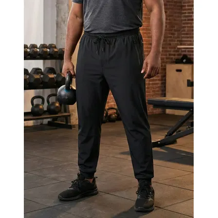 Calça Masculina Jogger Plus Size Esportiva Treino Academia Preto G2