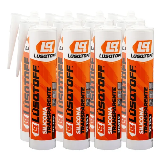 Silicona Transparente Lüsqtoff X48 U Pegamento Sellador