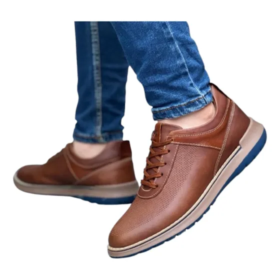 Zapato Elegante Para Caballero 100 % Cuero