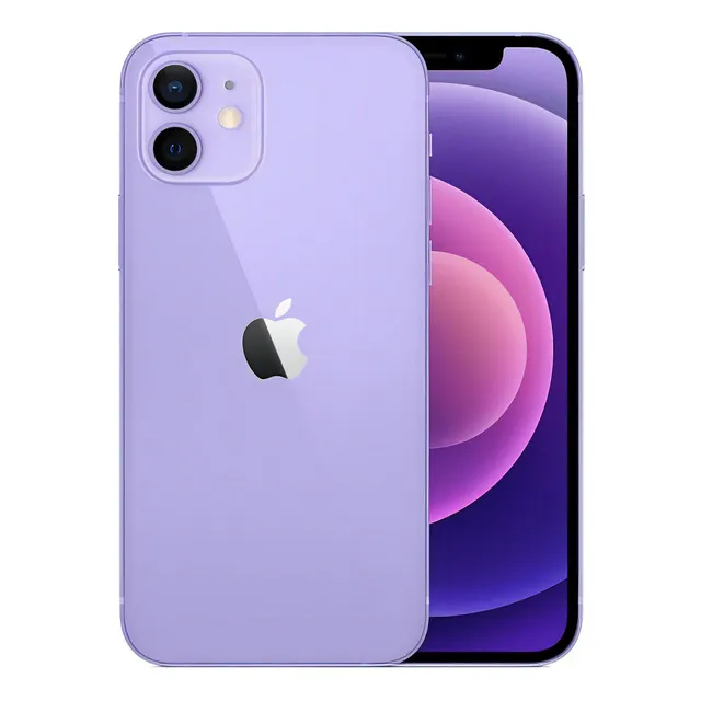 Iphone 12 64 Gb Morado Lila Excelente Grado A Morado (Reacondicionado)
