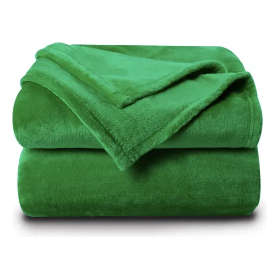 Cobijas Piel Ángel Térmica Unicolor Cama Doble O Semidoble