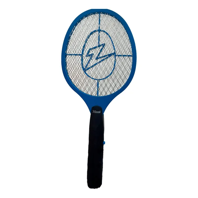 Raqueta Eléctrica Xinmi Mata Mosquitos Moscas Insectos Al Instante Color Azul
