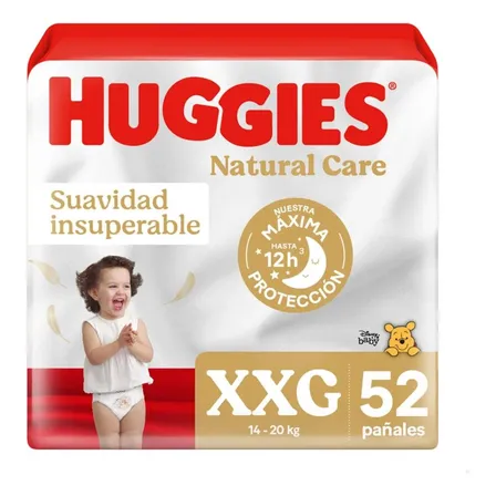 Huggies Natural Care Maleta Elegir Talla M , G , Xg Y Xxg