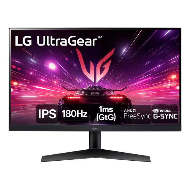 Monitor Gamer 24 Polegadas LG Ultragear 24gs60f-b Tela Ips - Preto