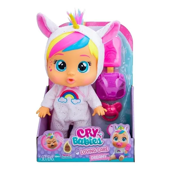 Boneca Cry Babies Loving Care Ftsy Dreamy Multikids