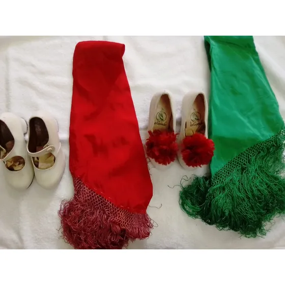 Zapatos De Flamenco Para Niñas Talla 4