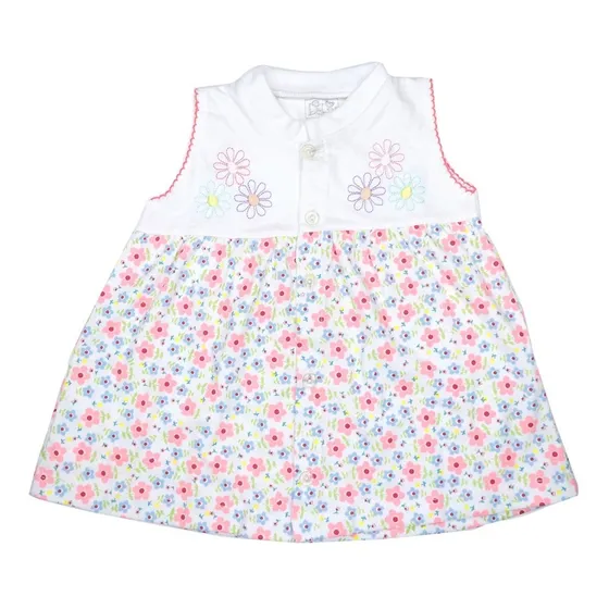 Vestido Conjunto Para Niña 2 Piezas Bebu