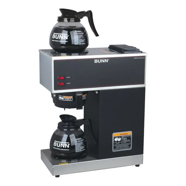 Coffee Maker 12 Cup Bunn Pourover Brewer Machine 2 Warmer,,