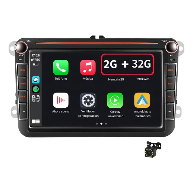 Android Estereo Radio Para Vw Jetta Amarok Bora Mk6 Gol Eos