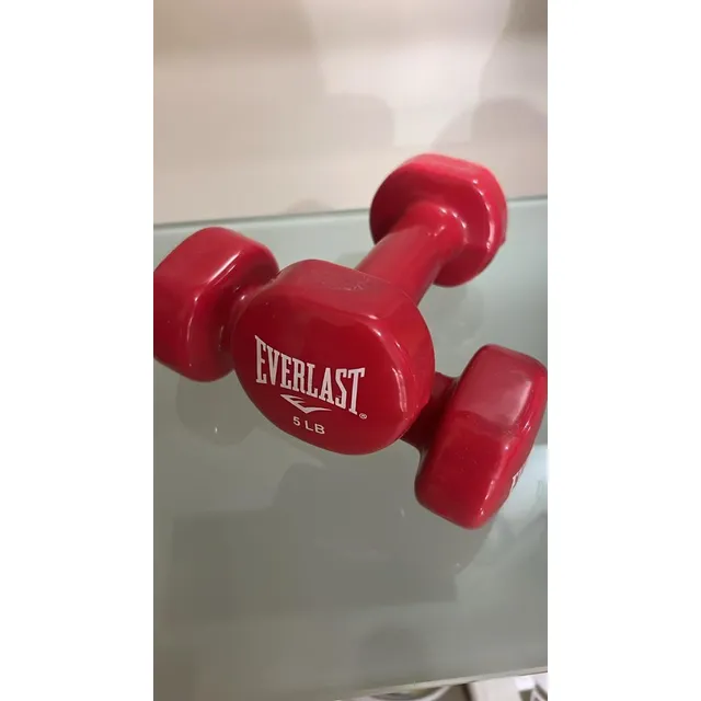 Se Evende Par De Pesas De Vinyl Marca Everlast Nueva