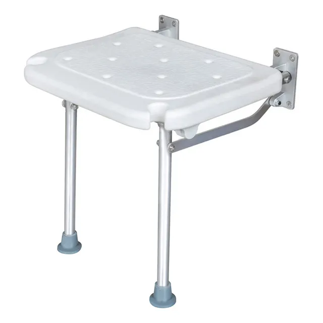 Banco De Ducha Plegable Montado En La Pared, Abatible, Para