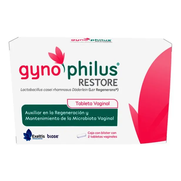 GYNOPHILUS RESTORE CAJA C/2 TABLETAS