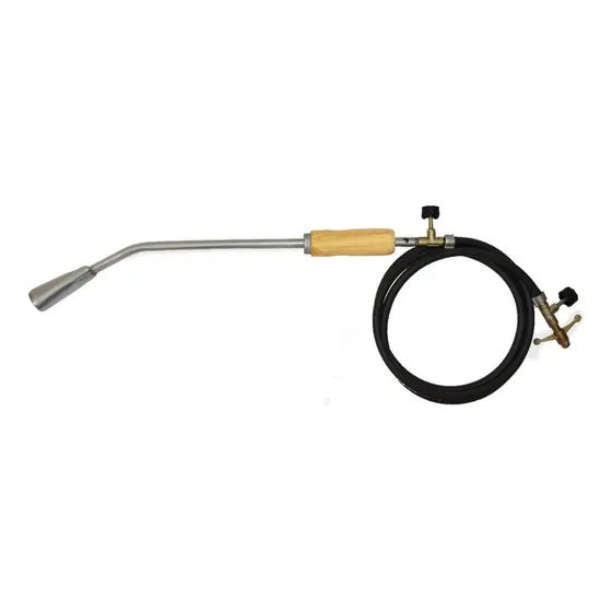 Lança chamas com mangueira 2mts maçarico 45cm portátil Bem Estar