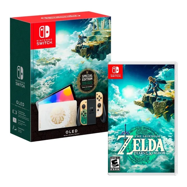 Consola Switch Oled Zelda Tears Of The Kingdom + Juego