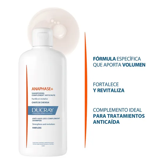 Champú Anaphase Ducray Prevención Caída 400 Ml