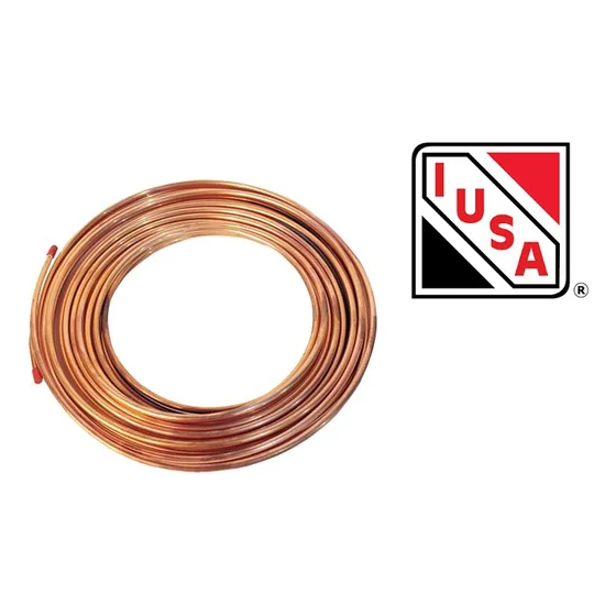 Tuberia Cobre Flexible 7/8  Marca Iusa Venta Por Rollo 15mt