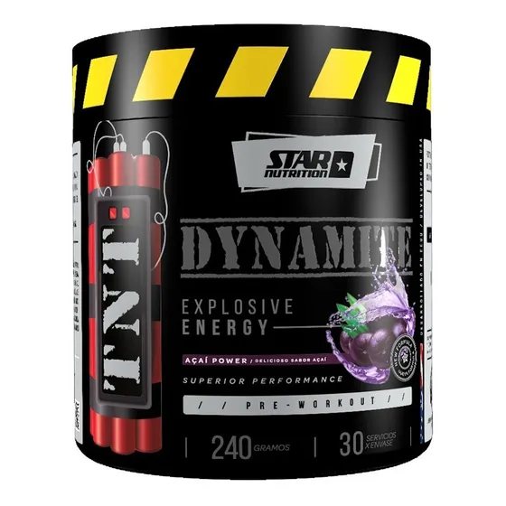 Tnt Dynamite Explosive Energy Pre Entreno Star Nutrition 240
