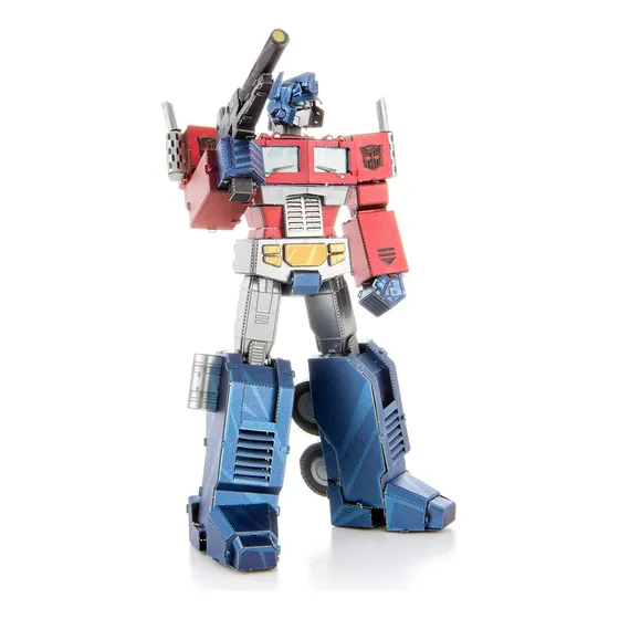 El Rompecabezas 3d De Metal Optimus Prime Color Puzzle
