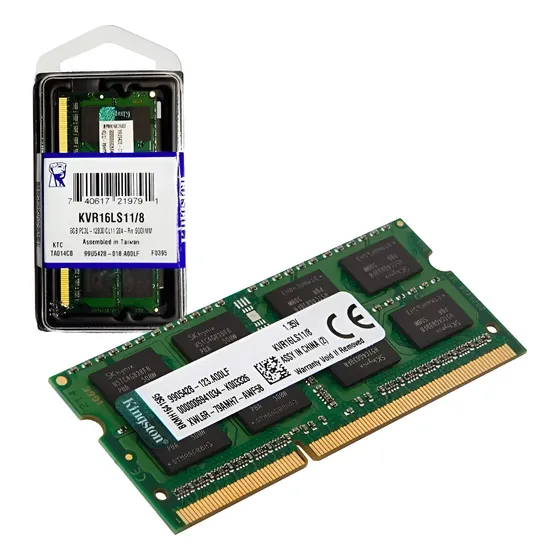 Memoria Notebook Ddr3 8gb 1600mhz 1.35v Kingston Low Vol.