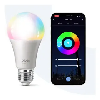 Elgin Lâmpada Led 10w Rgb Inteligente Wifi Smart Color - Elgin