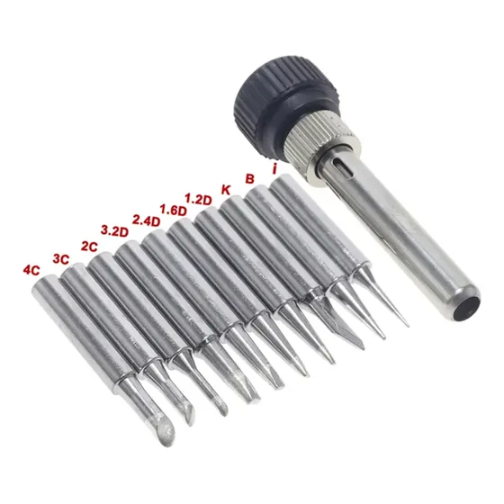 Kit De 10 Puntas Para Cautines 11 Piezas 60w