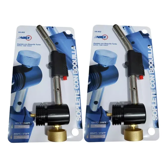 Soplete Boquilla Fina Encendido Electronico Avaly  Va802 2pz