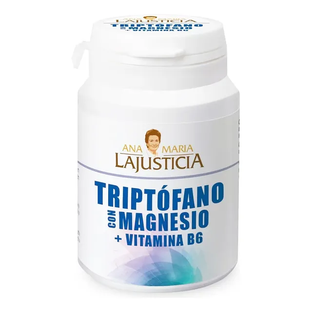 Triptofano Con Magnesio + Vitamina B6 60 Comprimidos Ana Maria Lajusticia