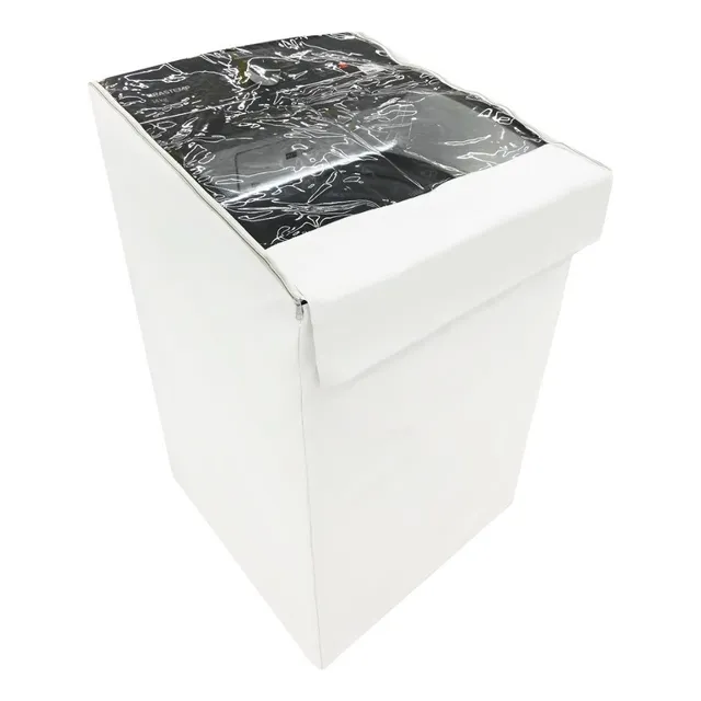  Capa P/ Máquina Brastemp 17kg Bwk Transparência Zíper Luxo