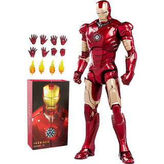Modelo De Figura De Acción Led Zd Original Iron Man Mk2/3/4/ Modelo De Figura De Acción Led Zd Original Iron Man Mk2/3/4/