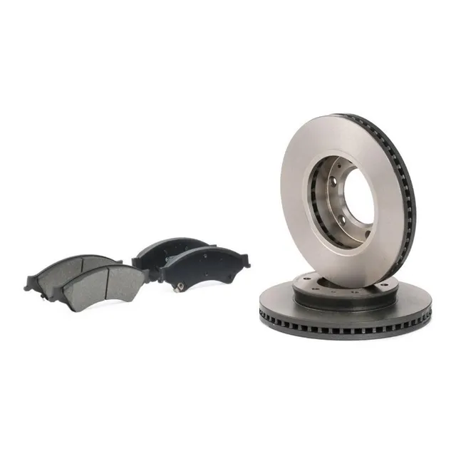 Kit De Discos + Pastillas De Freno Ford Ranger 12- Delantero