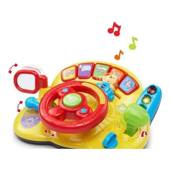 Volante Musical. Marca Vtech 