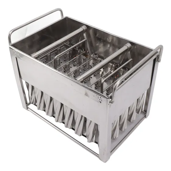 40 Moldes Para Paletas De Acero Inoxidable