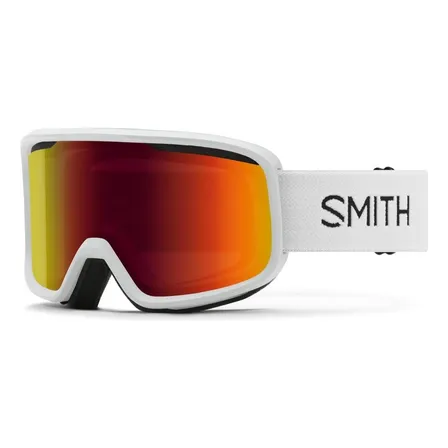 Smith Optics Frontier Antiparras Gafas Nieve Ski Adulto S3 Lente Naranja Armazón Blanco