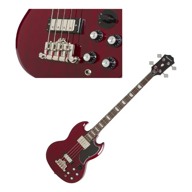 Bajo EpiPhone Sg Eb-3 Color +envio+ Rocker Music