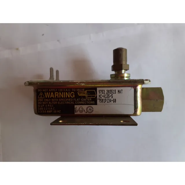 Valvula Seguridad 7501p134-60 Nc-4125-5 Para Secadora